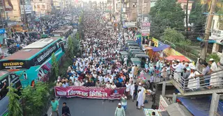 শিবিরের প্রোগ্রামে হামলার প্রতিবাদে নোয়াখালীতে বিক্ষোভ মিছিল